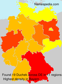 Surname Duchek in Germany Surname Duchek in Germany
