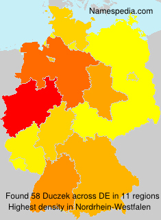 Surname Duczek in Germany Surname Duczek in Germany