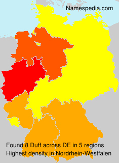 Surname Duff in Germany Surname Duff in Germany