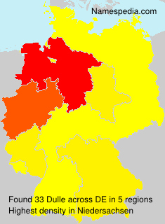 Surname Dulle in Germany Surname Dulle in Germany