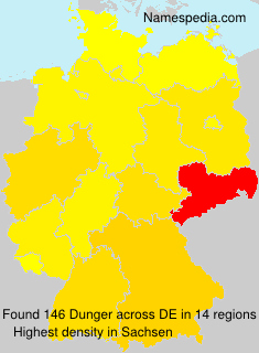 Surname Dunger in Germany Surname Dunger in Germany