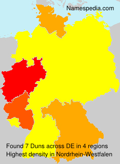 Surname Duns in Germany Surname Duns in Germany