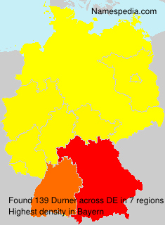 Surname Durner in Germany Surname Durner in Germany