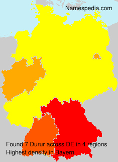 Surname Durur in Germany Surname Durur in Germany