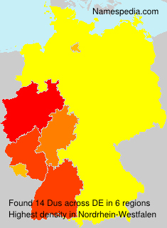Surname Dus in Germany Surname Dus in Germany