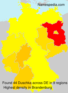 Surname Duschka in Germany Surname Duschka in Germany