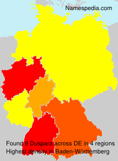 Surname Duspara in Germany Surname Duspara in Germany