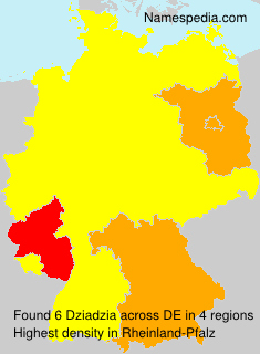 Surname Dziadzia in Germany Surname Dziadzia in Germany