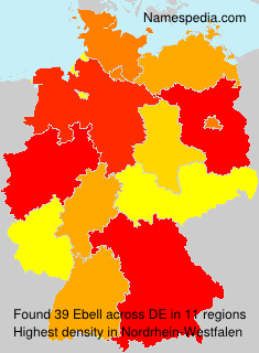 Surname Ebell in Germany Surname Ebell in Germany