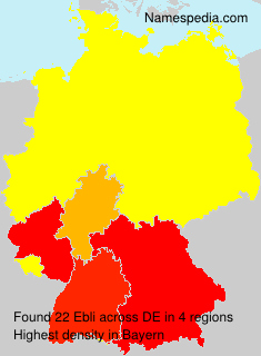Surname Ebli in Germany Surname Ebli in Germany