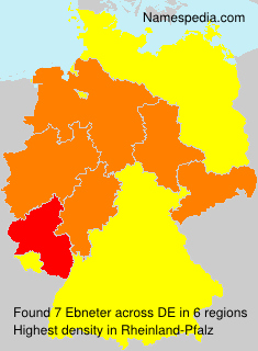 Surname Ebneter in Germany Surname Ebneter in Germany