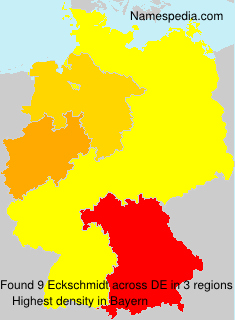 Surname Eckschmidt in Germany Surname Eckschmidt in Germany