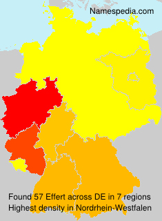 Surname Effert in Germany Surname Effert in Germany