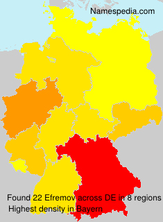 Surname Efremov in Germany Surname Efremov in Germany