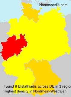Surname Efstathiadis in Germany Surname Efstathiadis in Germany