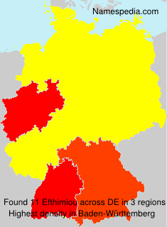 Surname Efthimiou in Germany Surname Efthimiou in Germany