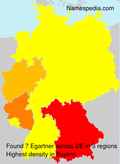 Surname Egartner in Germany Surname Egartner in Germany