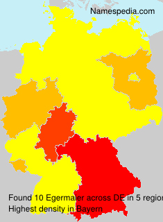 Surname Egermaier in Germany Surname Egermaier in Germany