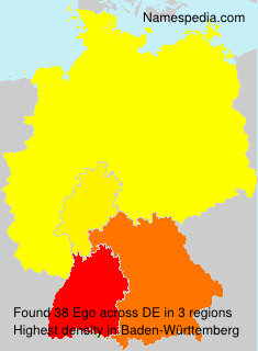 Surname Ego in Germany Surname Ego in Germany