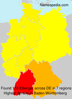 Surname Eiberger in Germany Surname Eiberger in Germany