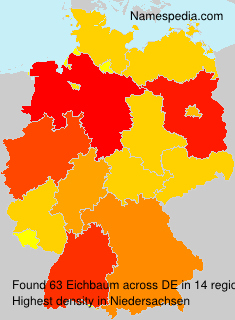 Surname Eichbaum in Germany Surname Eichbaum in Germany
