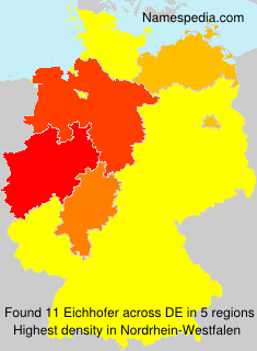 Surname Eichhofer in Germany Surname Eichhofer in Germany