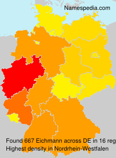 Surname Eichmann in Germany Surname Eichmann in Germany