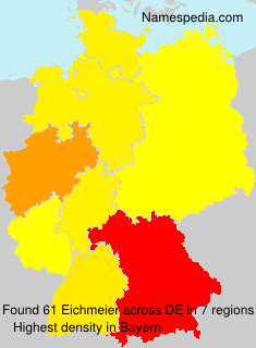 Surname Eichmeier in Germany Surname Eichmeier in Germany