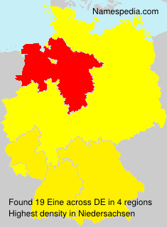 Surname Eine in Germany Surname Eine in Germany