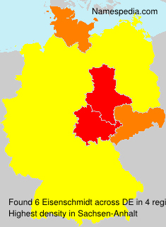 Surname Eisenschmidt in Germany Surname Eisenschmidt in Germany