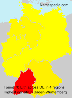 Surname Eith in Germany Surname Eith in Germany