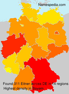 Surname Eitner in Germany Surname Eitner in Germany