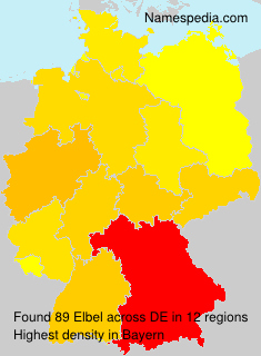 Surname Elbel in Germany Surname Elbel in Germany