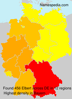 Surname Elbert in Germany Surname Elbert in Germany