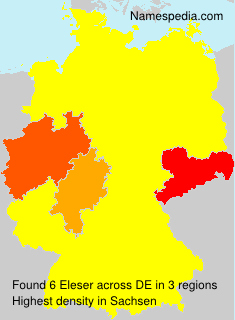 Surname Eleser in Germany