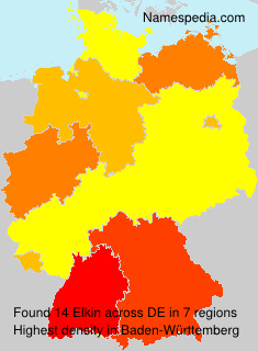 Surname Elkin in Germany Surname Elkin in Germany