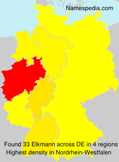 Surname Elkmann in Germany Surname Elkmann in Germany