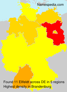 Surname Ellfeldt in Germany Surname Ellfeldt in Germany