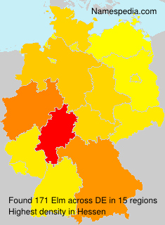 Surname Elm in Germany Surname Elm in Germany