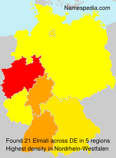 Surname Elmali in Germany Surname Elmali in Germany
