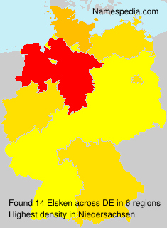 Surname Elsken in Germany Surname Elsken in Germany
