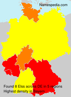 Surname Elss in Germany Surname Elss in Germany