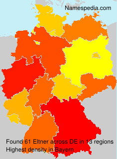 Surname Eltner in Germany Surname Eltner in Germany