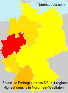 Surname Emiroglu in Germany Surname Emiroglu in Germany