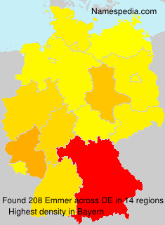 Surname Emmer in Germany Surname Emmer in Germany