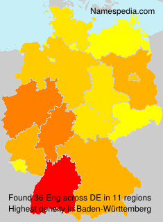 Surname Eng in Germany Surname Eng in Germany