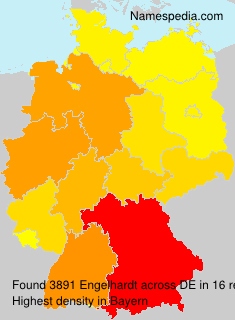 Surname Engelhardt in Germany Surname Engelhardt in Germany