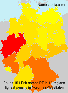 Surname Enk in Germany Surname Enk in Germany