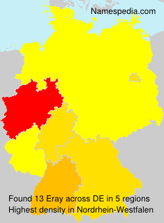 Surname Eray in Germany Surname Eray in Germany