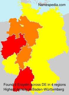 Surname Eraydin in Germany Surname Eraydin in Germany